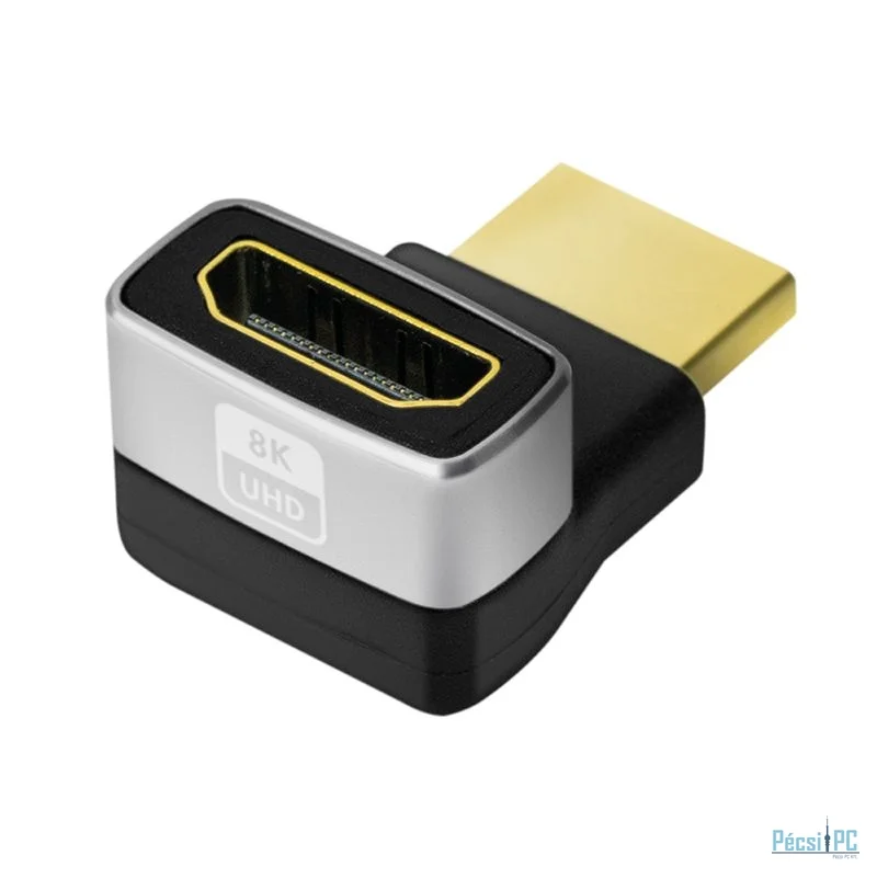 Logilink HDMI adapter 8K/60 Hz Black/Grey