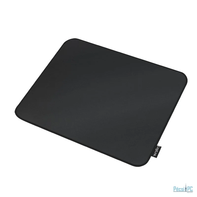Logilink Stitched edges Egérpad Black