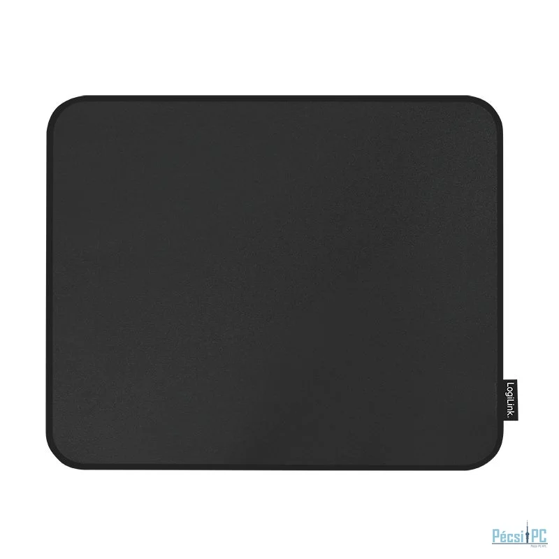 Logilink Stitched edges Egérpad Black