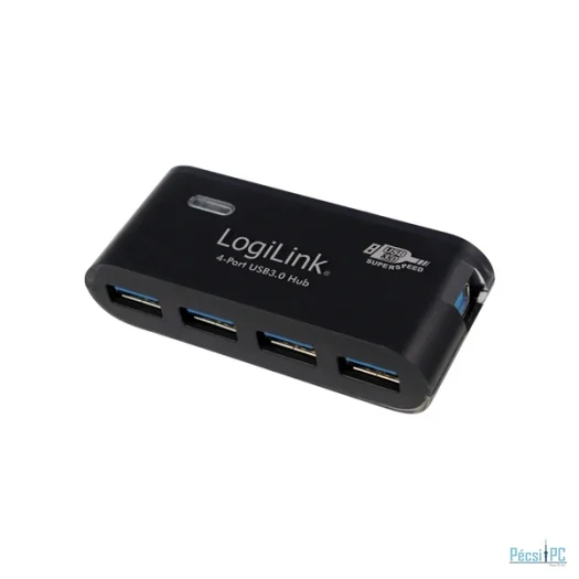Logilink USB 3.0 Hub 4-port Black