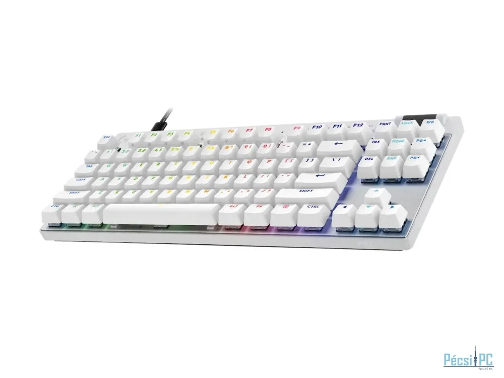 Logitech G Pro X TKL Rapid Gaming Keyboard White US