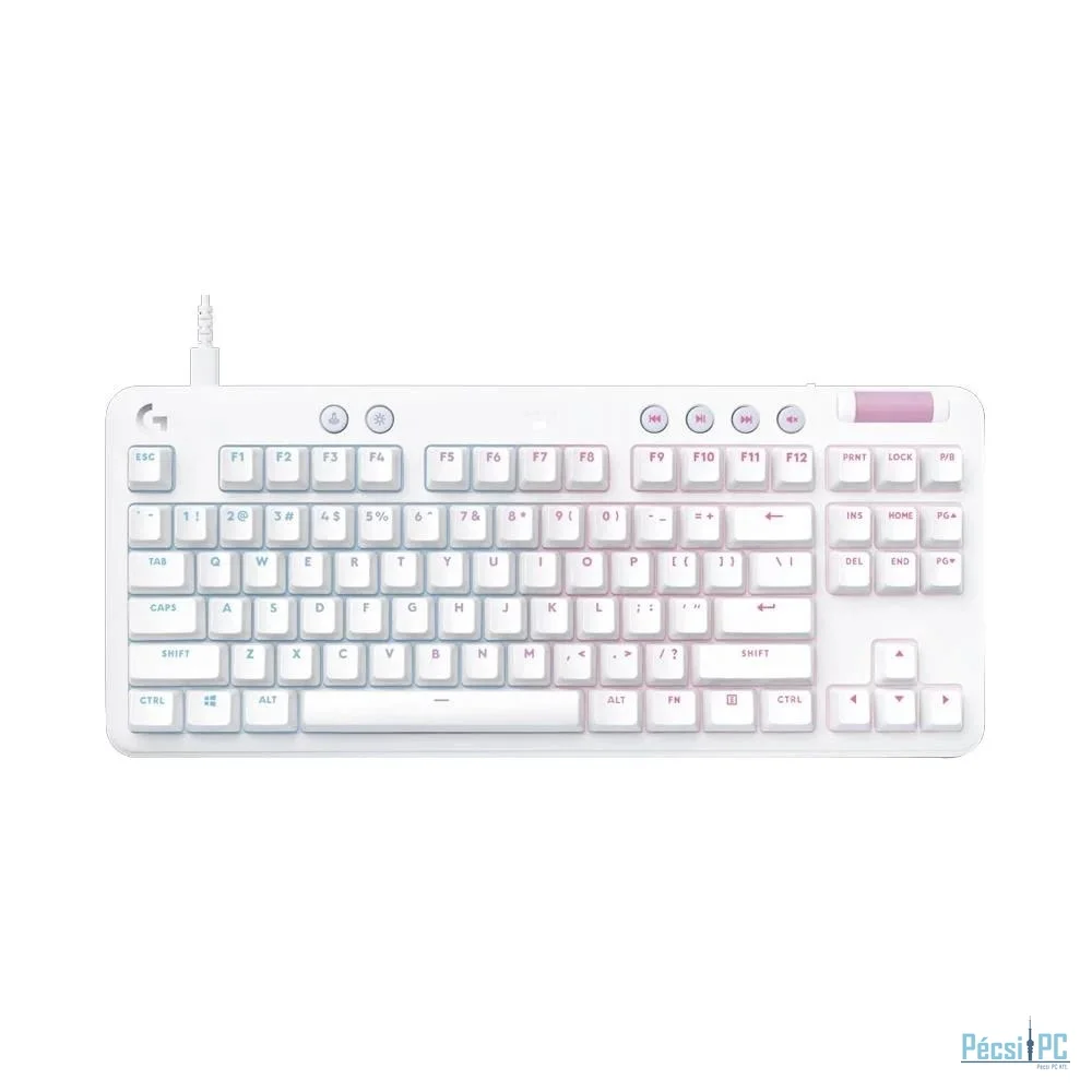 Logitech G713 Wireless Gaming Keyboard Tactile White US