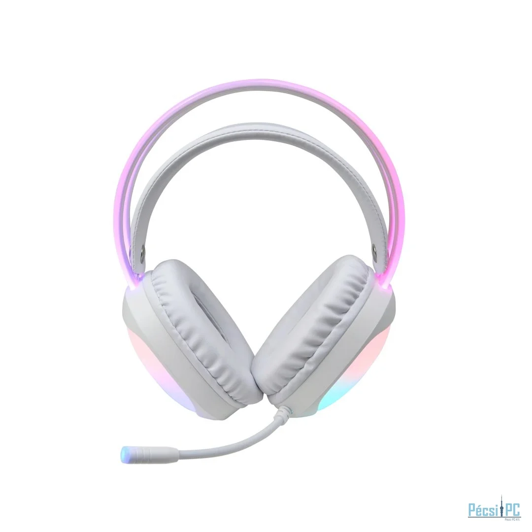 Marvo Lumi 40 Gaming RGB Headset White
