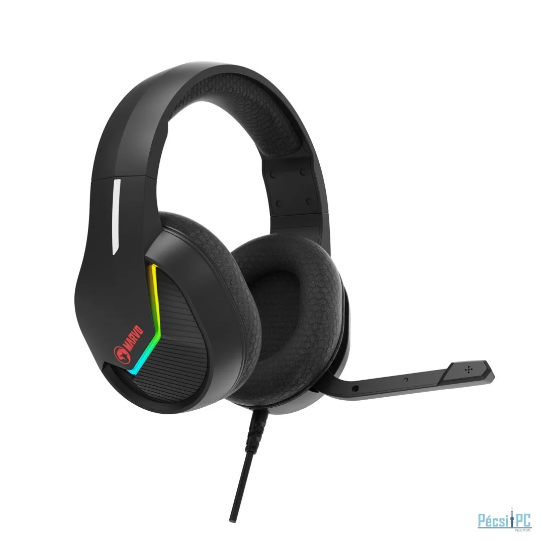 Marvo Tactic 40 Gaming Headset Black