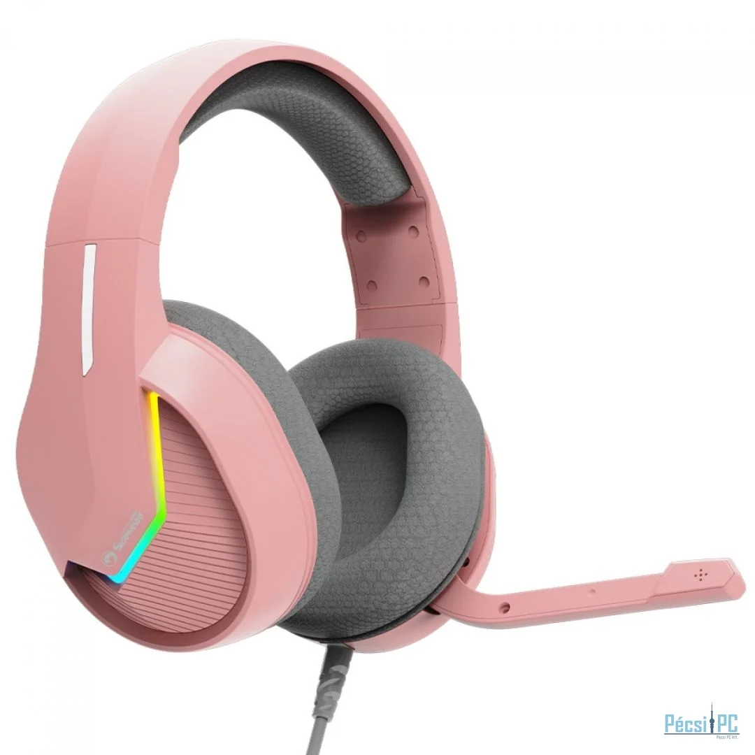 Marvo Tactic 40 Gaming Headset Pink