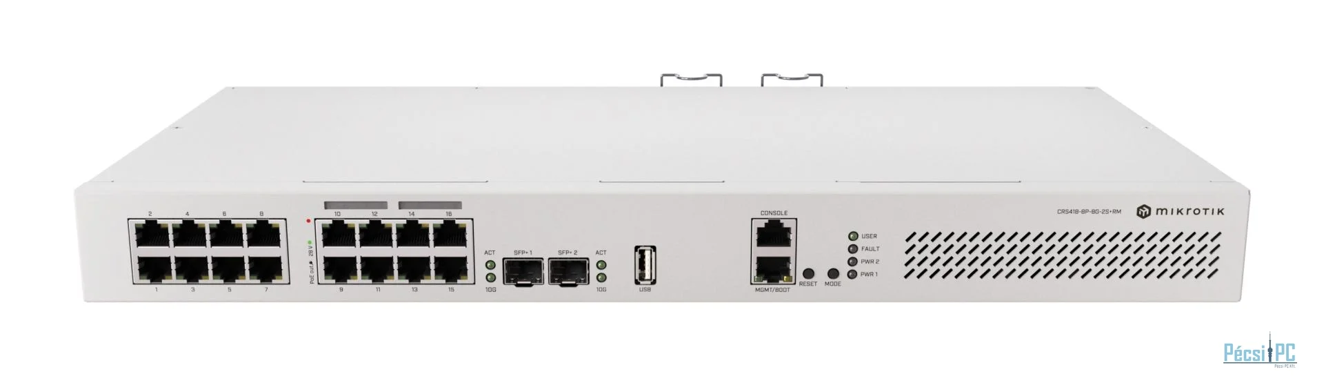 Mikrotik CRS418-8P-8G-2S+RM Switch