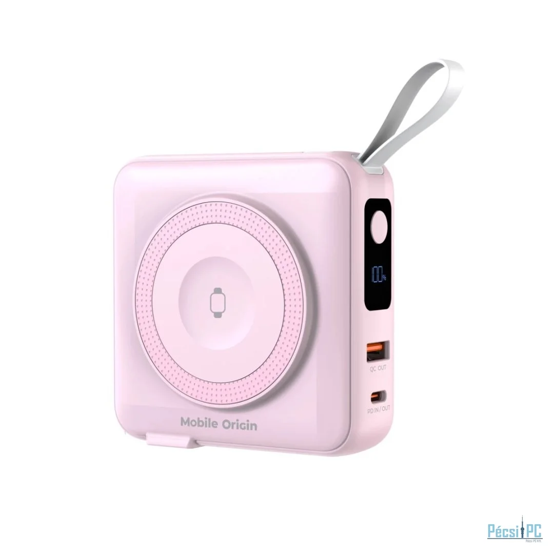 Mobile Origin 10000mAh PowerBank Pink