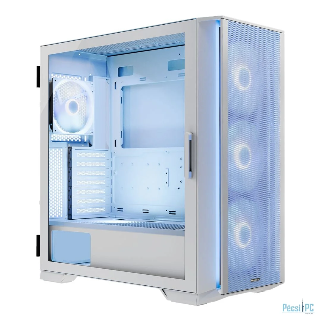 Modecom Horizon ARGB Flow Tempered Glass White