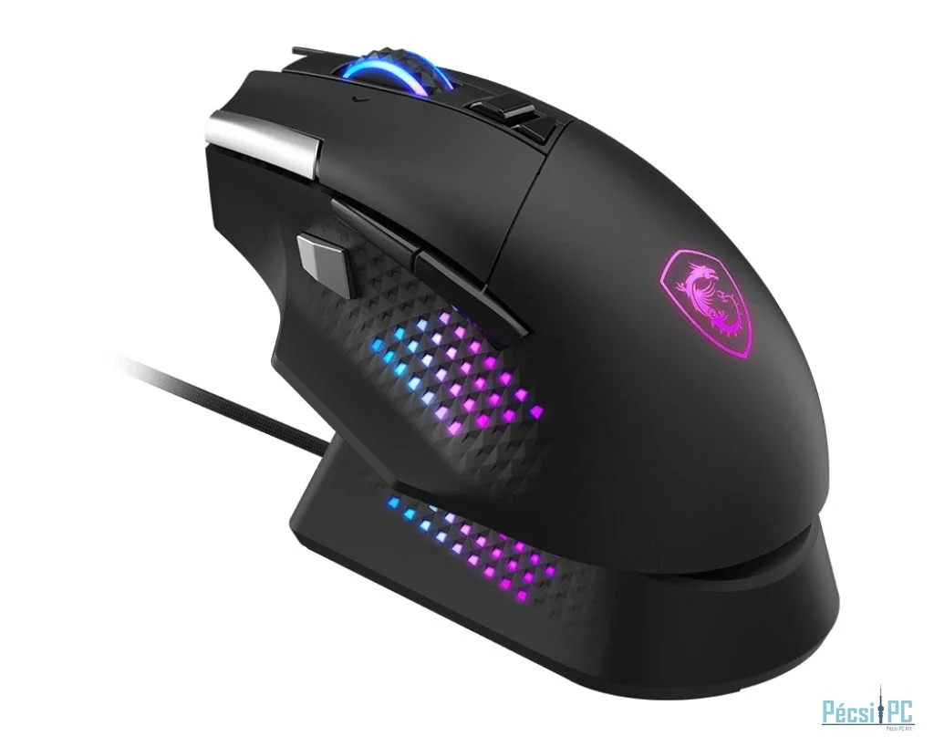 Msi Versa Pro Wireless + Mouse Dock Pro Gaming Mouse Black