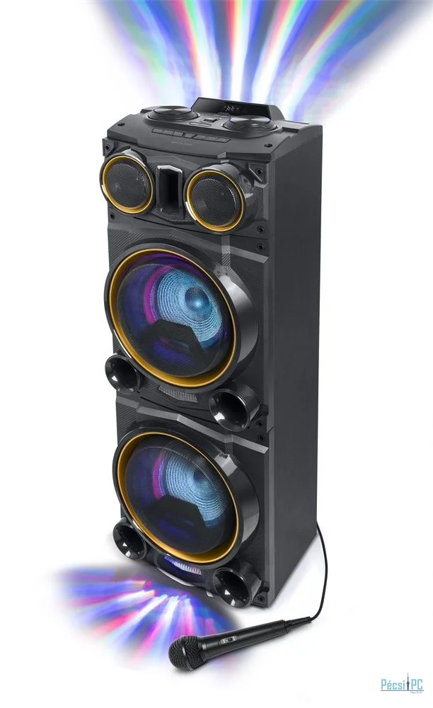 Muse M-1988 DJ Bluetooth Party Box Speaker Black