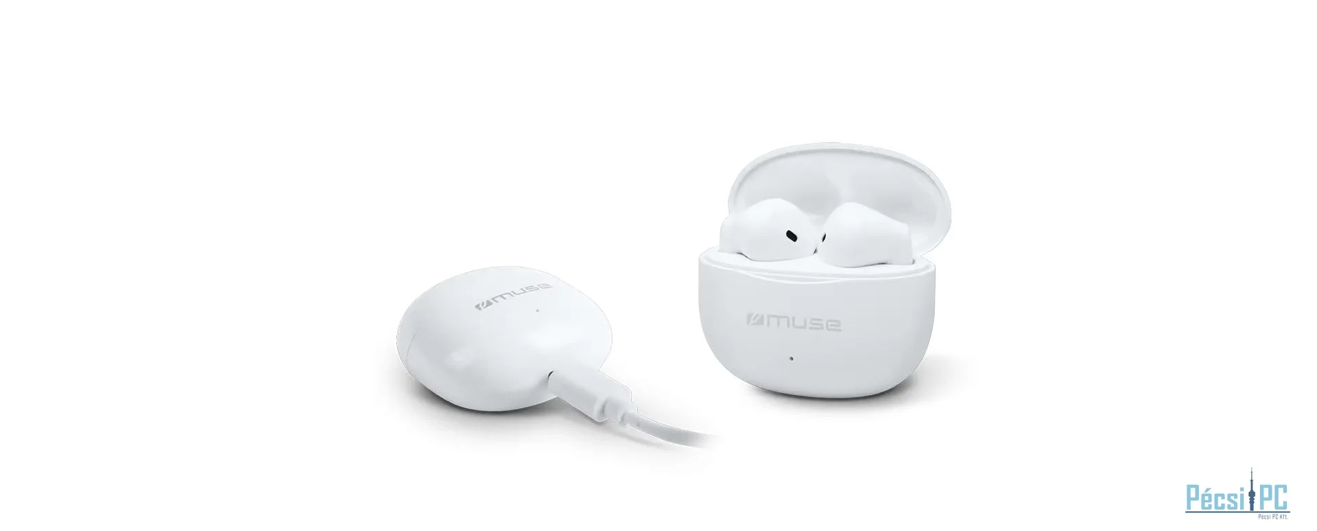 Muse M-270 TWS Bluetooth Headset White