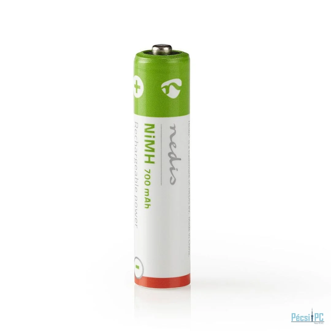 Nedis 700mAh AAA Ni-MH akkumulátor 4db/csomag