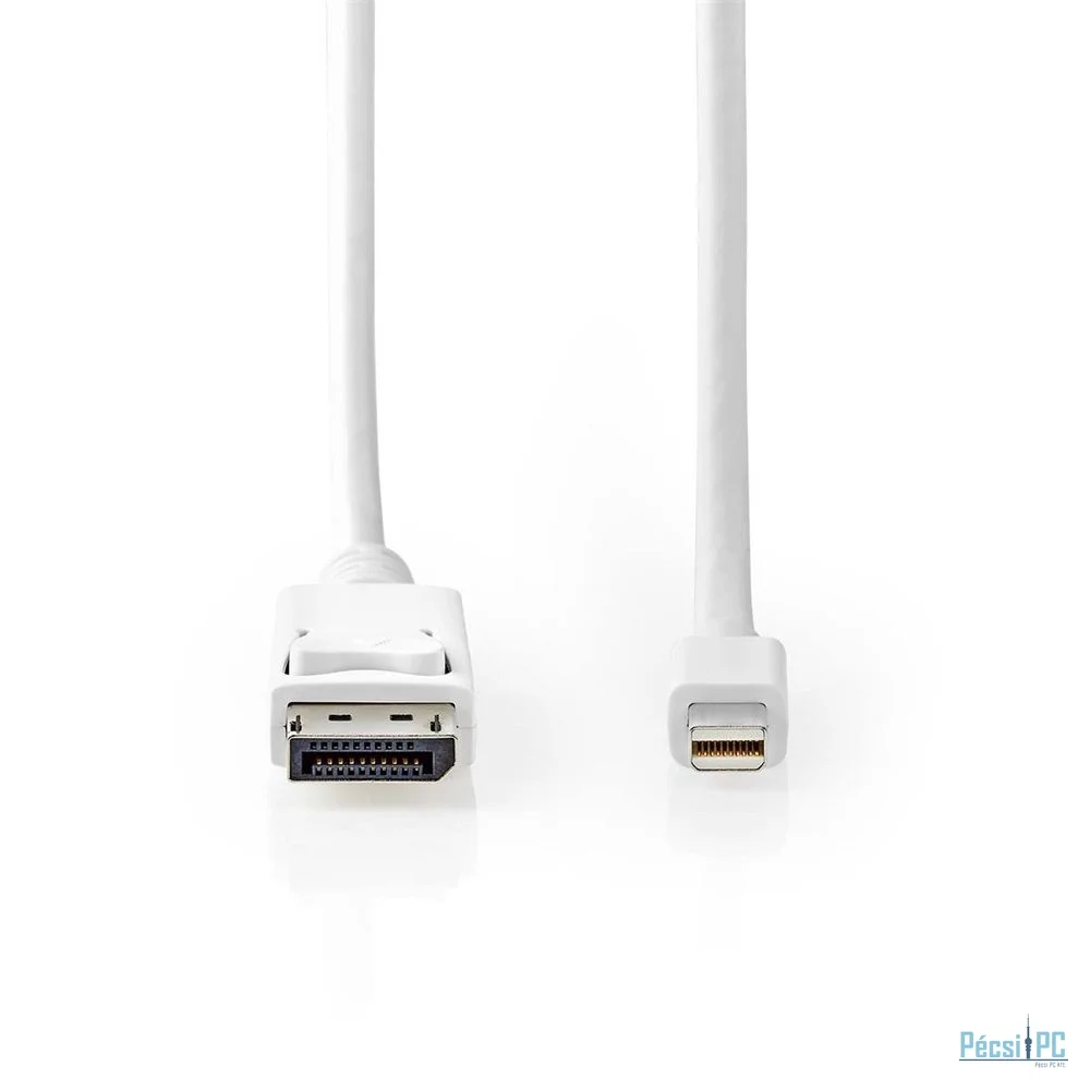 Nedis Mini DisplayPort Male - DisplayPort Male Cable 2m White