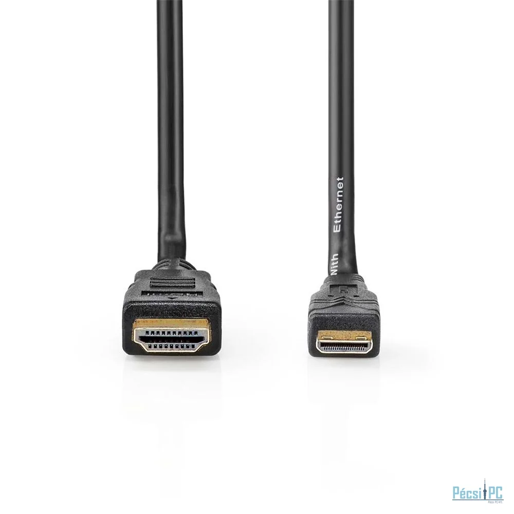 Nedis mini HDMI to HDMI Cable 1,5m Black