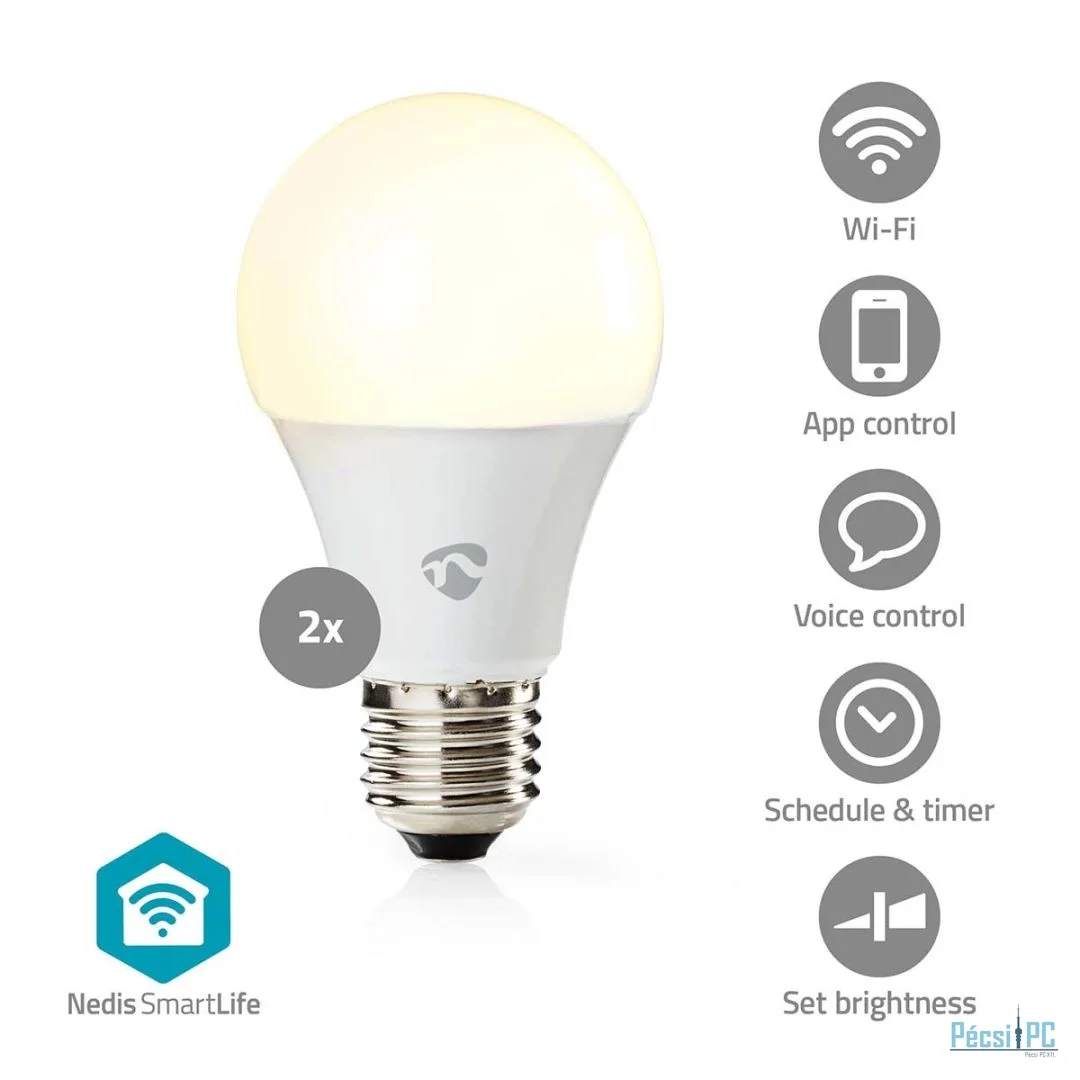 Nedis SmartLife Full Colour LED Bulb 2pcs