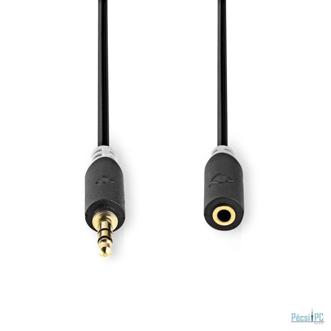 Nedis Stereo Audio Cable 3,5mm jack 5m Black