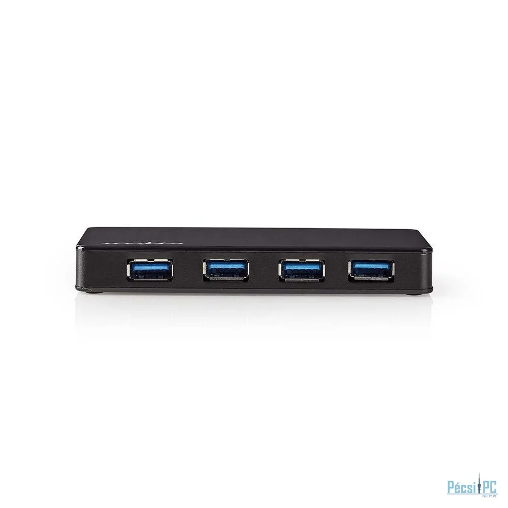 Nedis UHUBU3420BK USB Hub Black