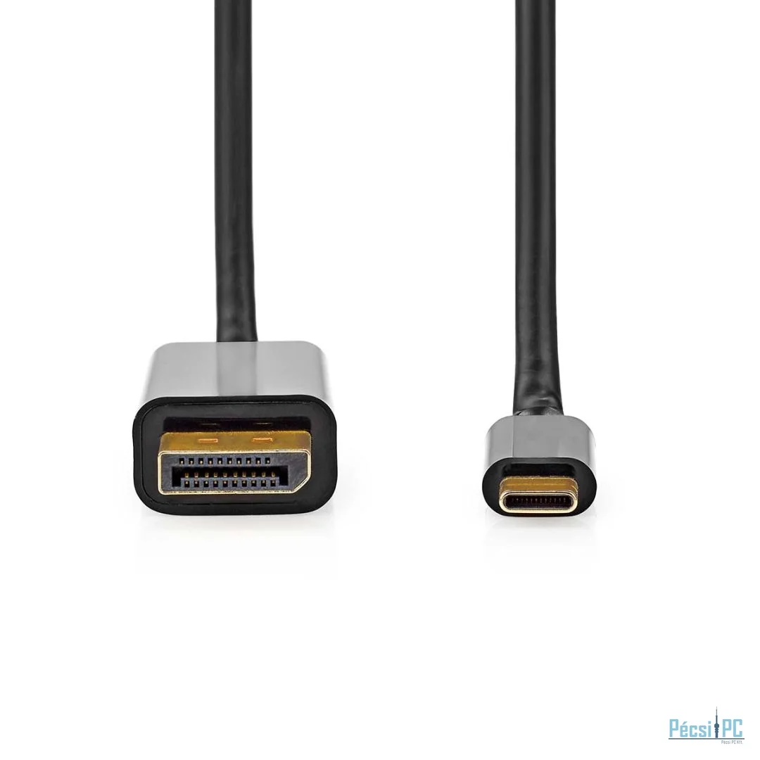 Nedis USB-C MaleMale to DisplayPort Male cable 2m Black