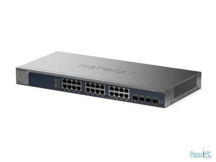 Netgear 24-Port 10-Gigabit/Multi-Gigabit Ethernet Easy Smart Managed Switch