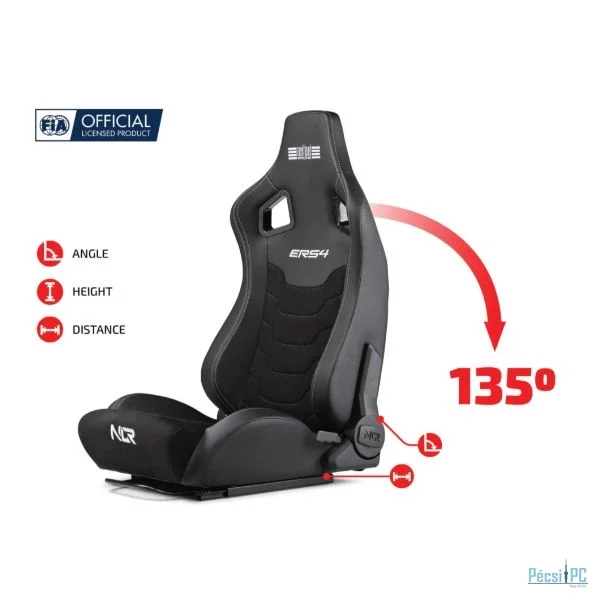 Next Level Racing ERS4 Elite Reclining Seat Black
