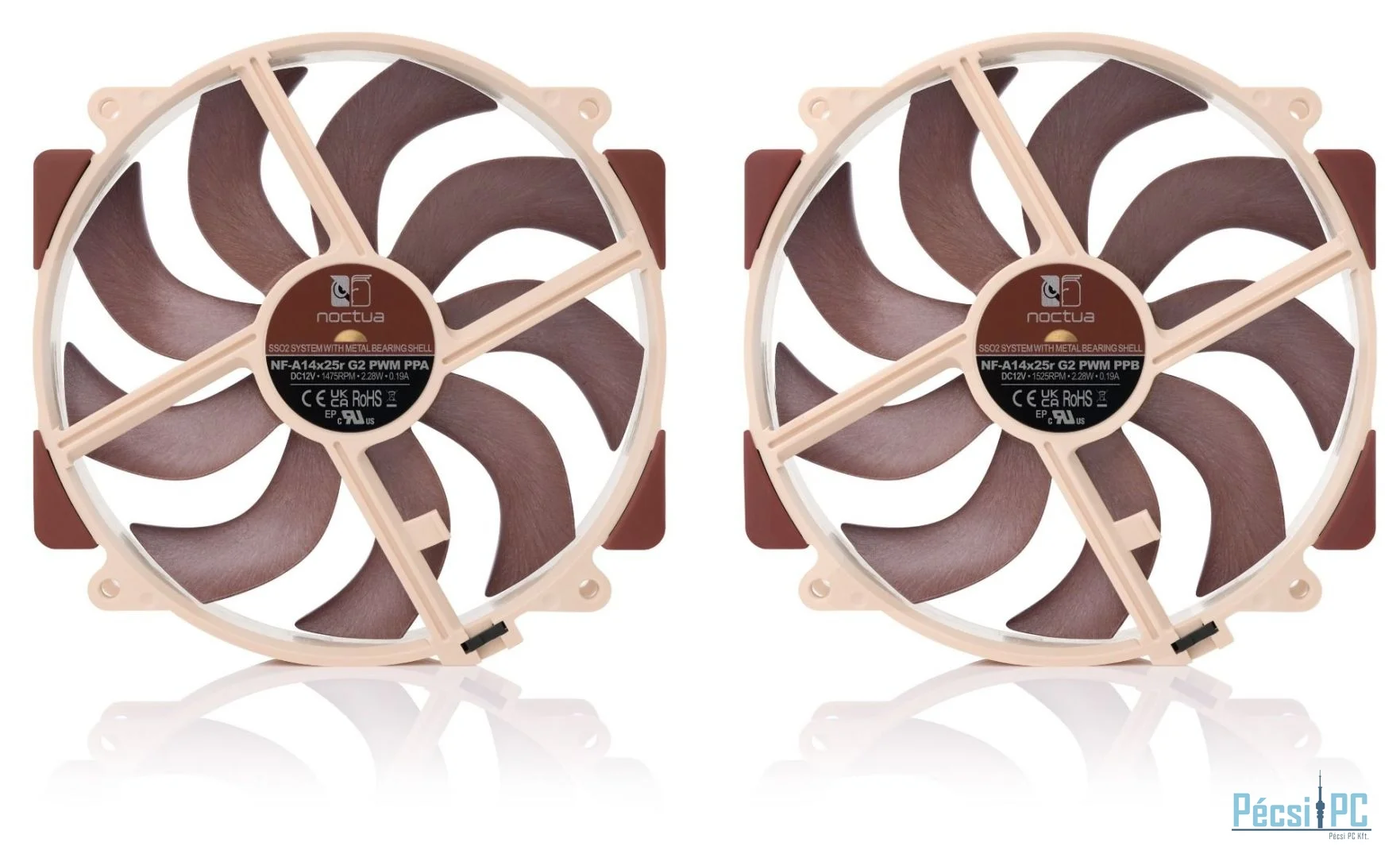 Noctua NF-A14x25r G2 PWM Sx2-PP