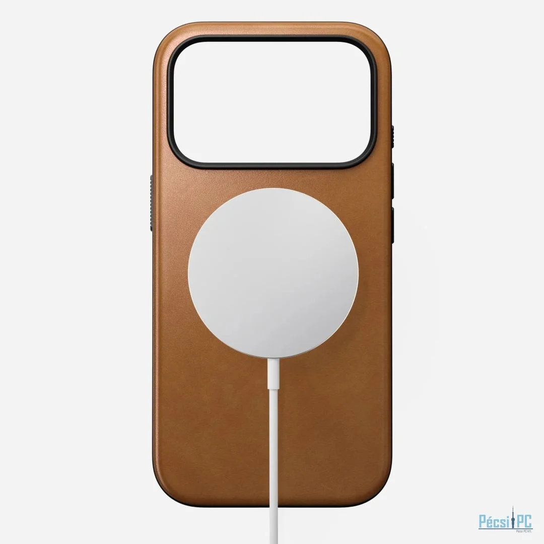 Nomad Modern Leather Case for iPhone 17 Pro English Tan