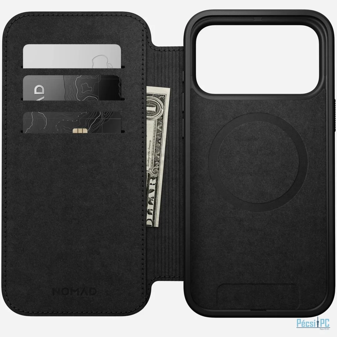 Nomad Modern Leather Folio for iPhone 17 Pro Max Brown