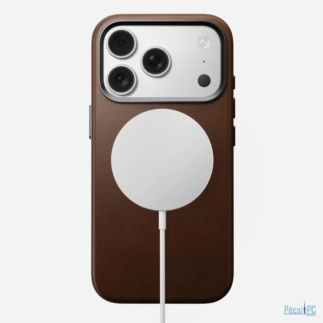 Nomad Traditional Leather Case for iPhone 17 Pro Brown