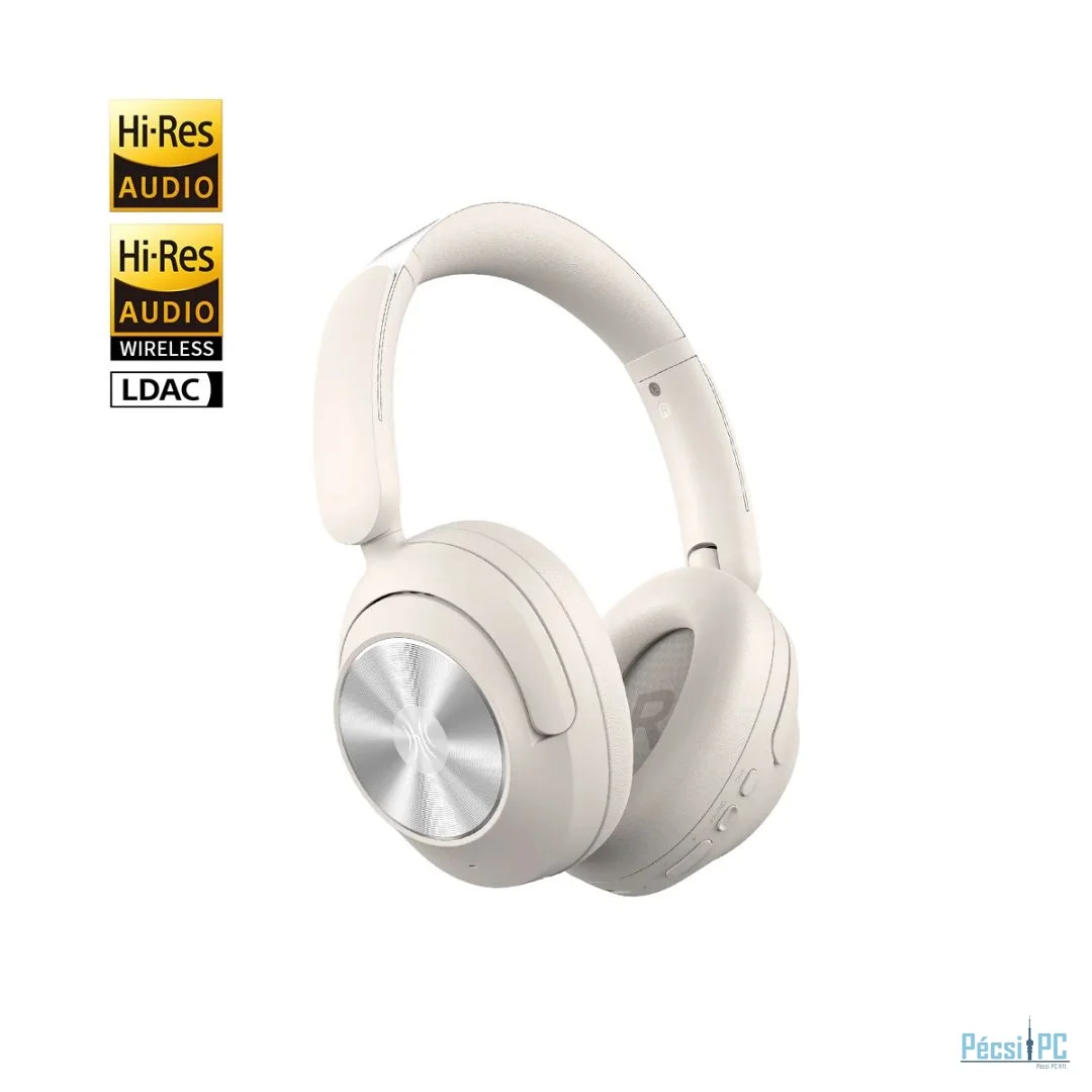 OneOdio Focus A6 Bluetooth Headset Ivory Blush