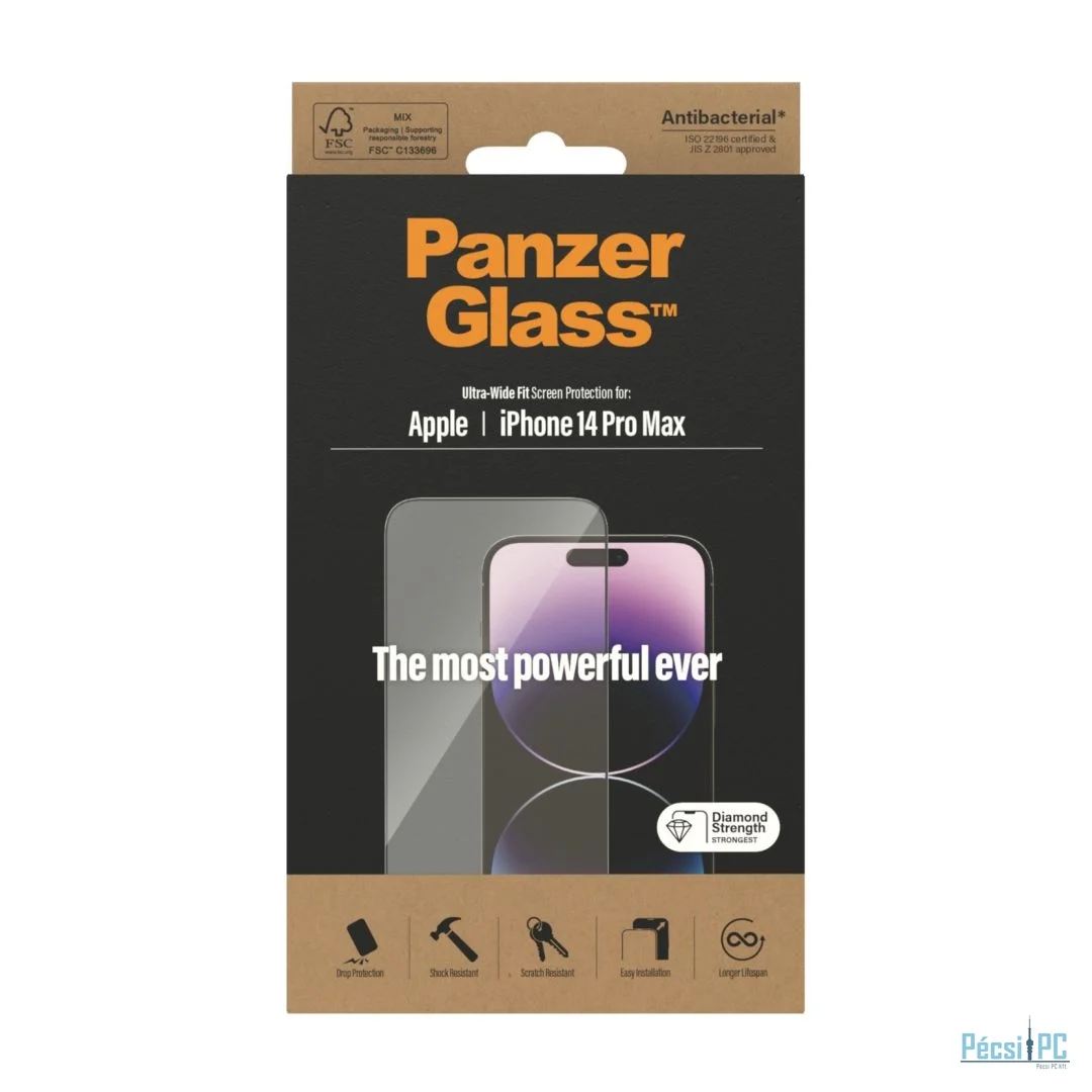 PanzerGlass Apple iPhone 14 Pro Max képernyővédő fólia