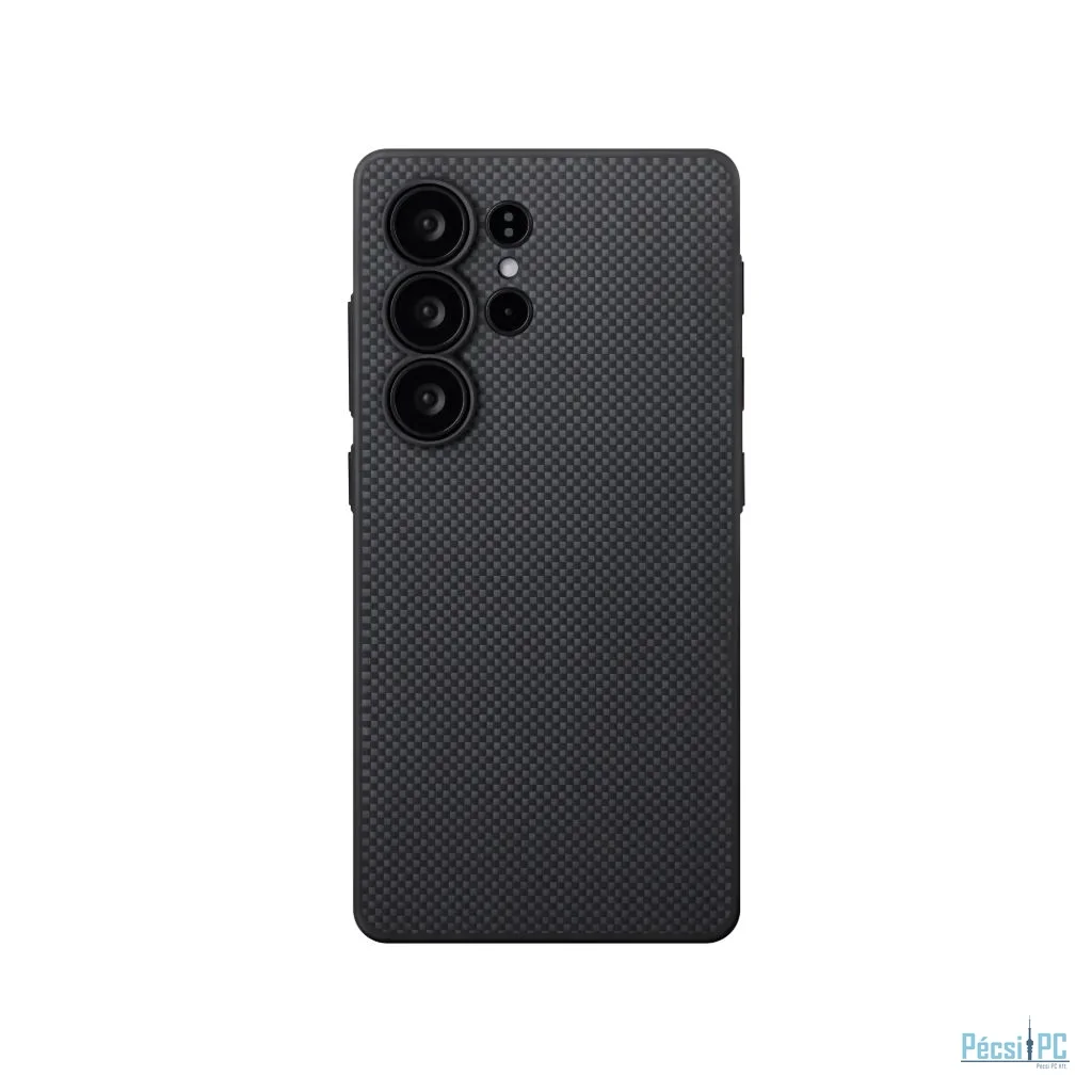 Pitaka PIN Button Case Samsung Galaxy S25 Ultra Black/Grey Plain