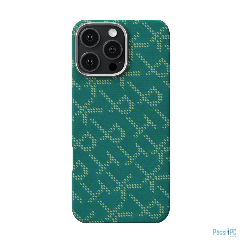 Pitaka Tactile Woven Case PTK  iPhone 16 Pro Green/Gold