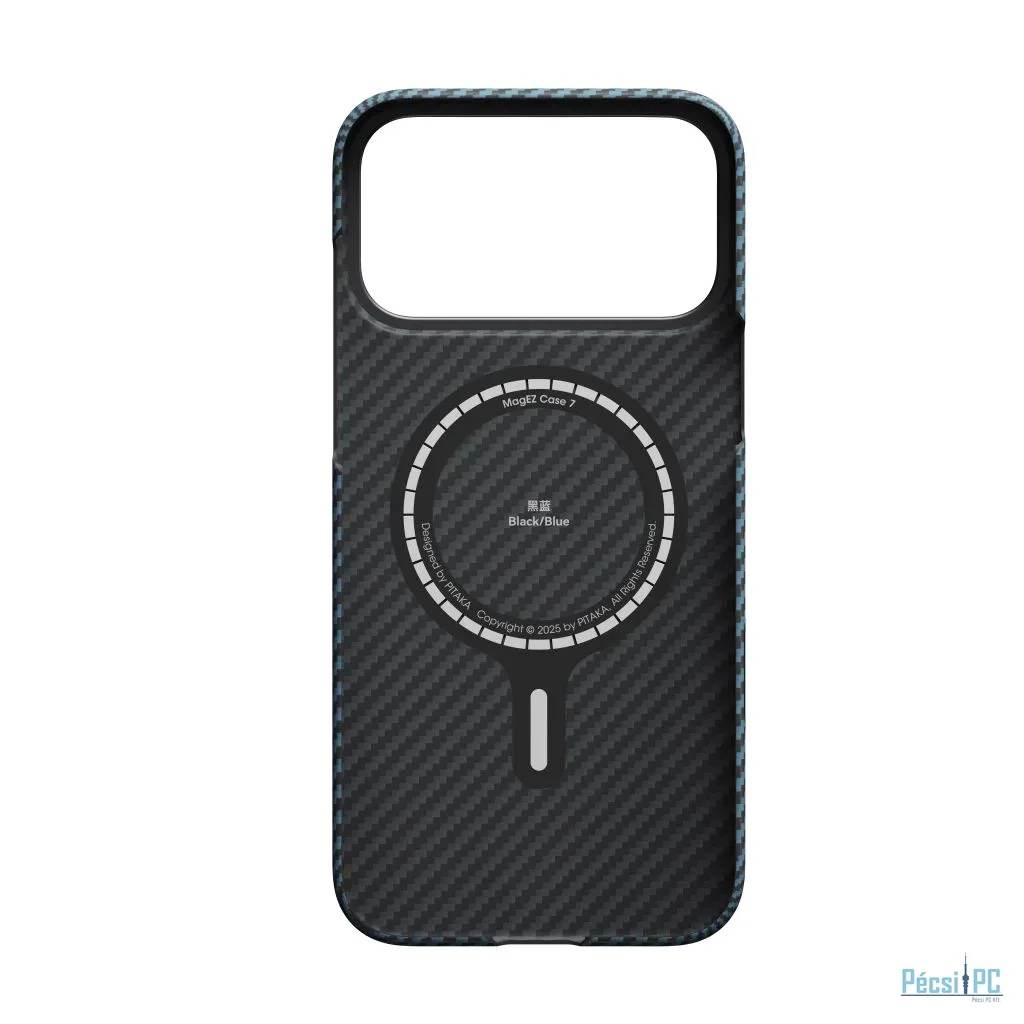 Pitaka Ultra-Slim Case for iPhone 17 Pro Max Blue/Grey