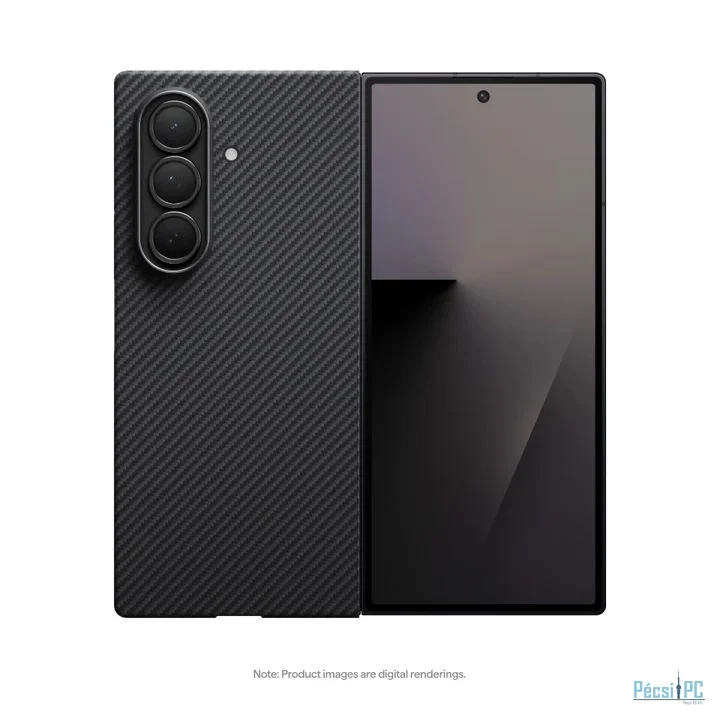 Pitaka Ultra-Slim Case for Samsung Galaxy Z Fold 7 Black/Grey