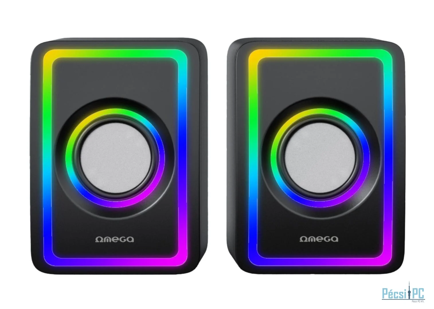 Platinet Omega OGG155 RGB Bluetooth Speaker Black