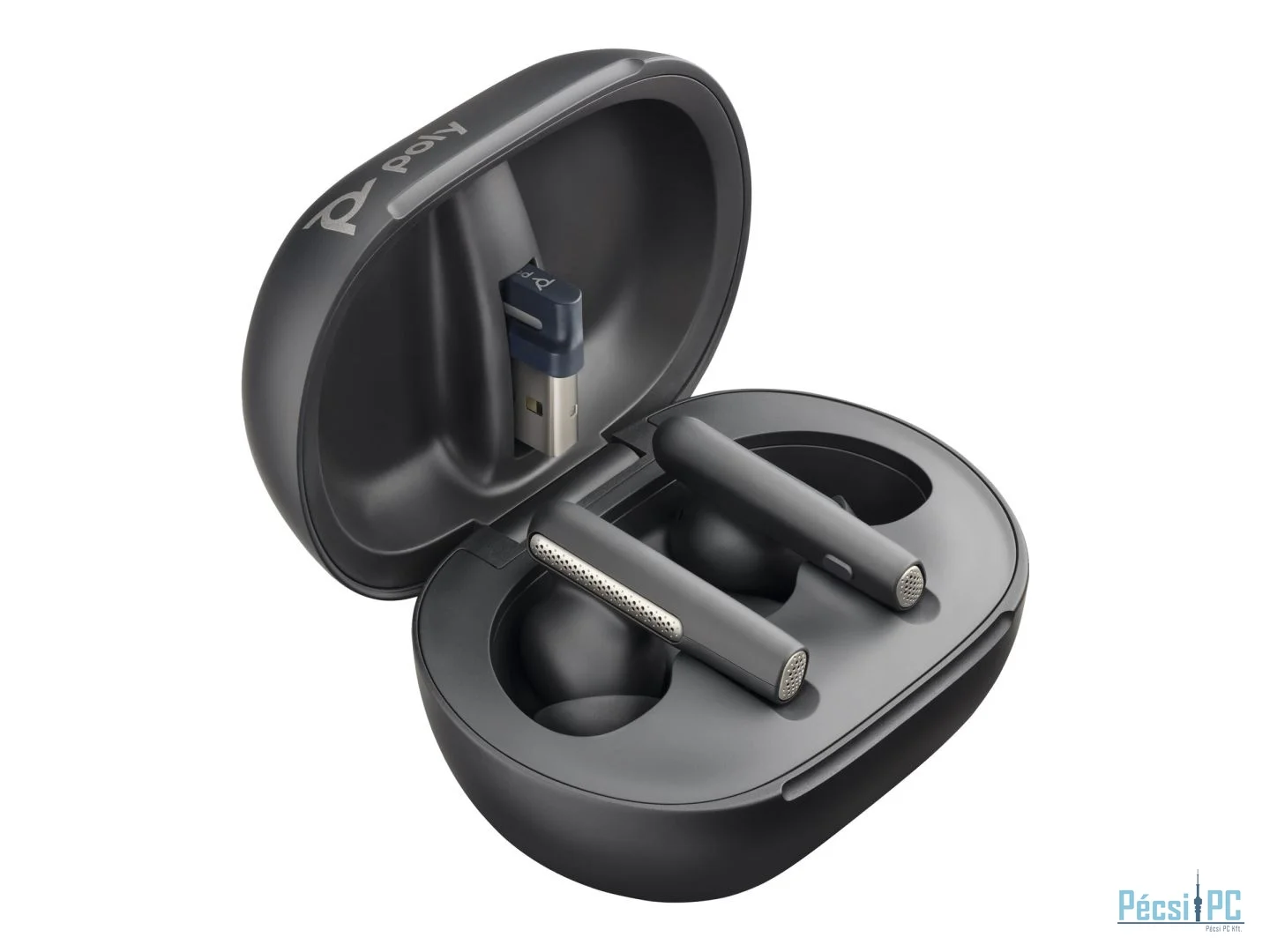 Poly Plantronics Voyager Free 60+ UC TWS Bluetooth Headset Black