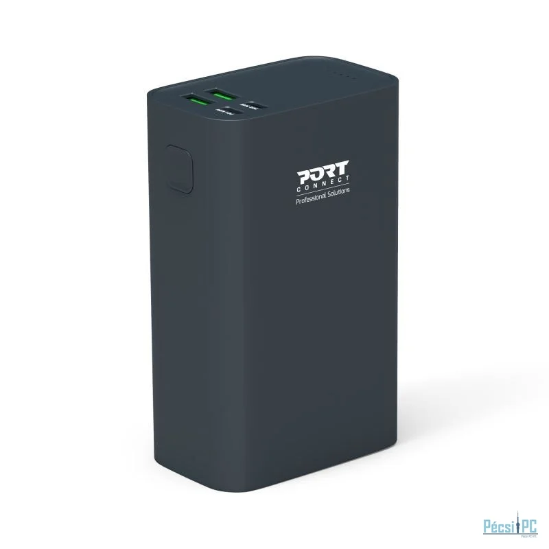 Port Designs 26800mAh 65W Powerbank Black