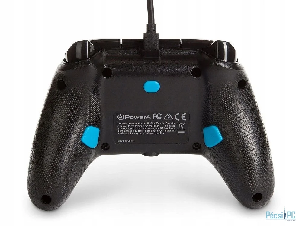 PowerA Enhanced Wired Xbox Series X|S USB Gamepad Blue Hint
