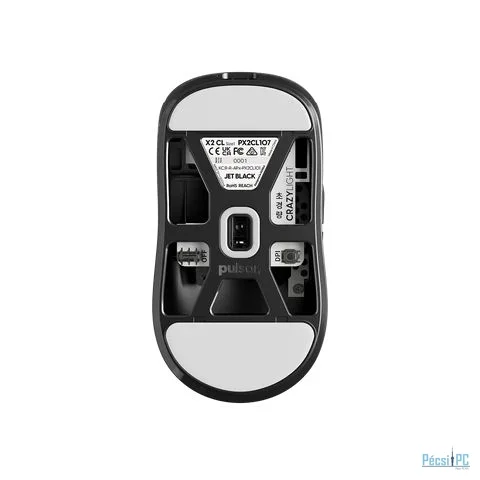 Pulsar X2 CrazyLight Wireless Gaming Mouse Jet Black