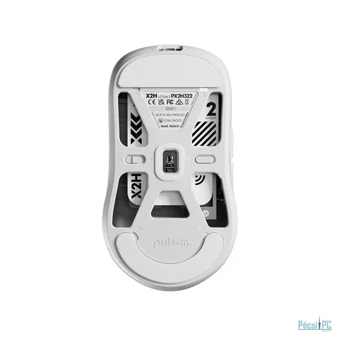Pulsar X2H v3 Medium Wireless Gaming Mouse White