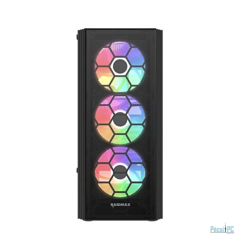 RaidMax V152 Tempered Glass White