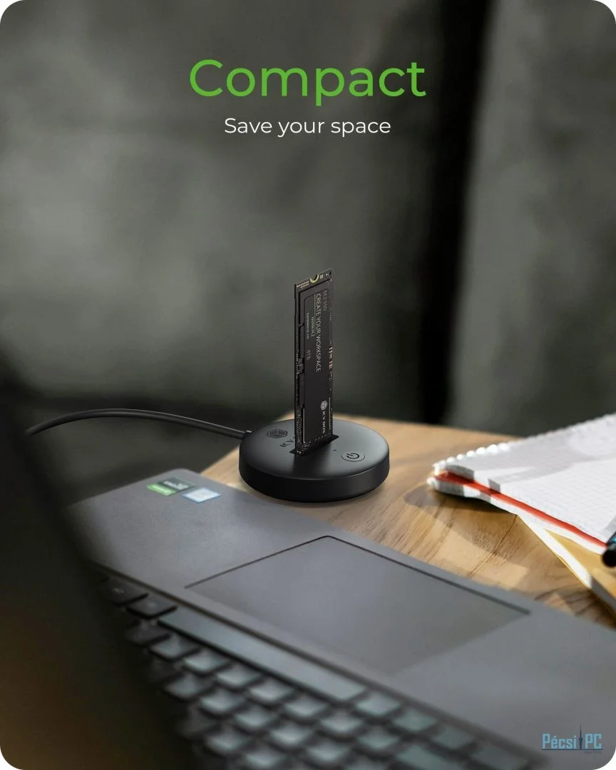 Raidsonic IcyBox IB-1610MCD-C31 DockingStation for NVMe & SATA M.2 SSD