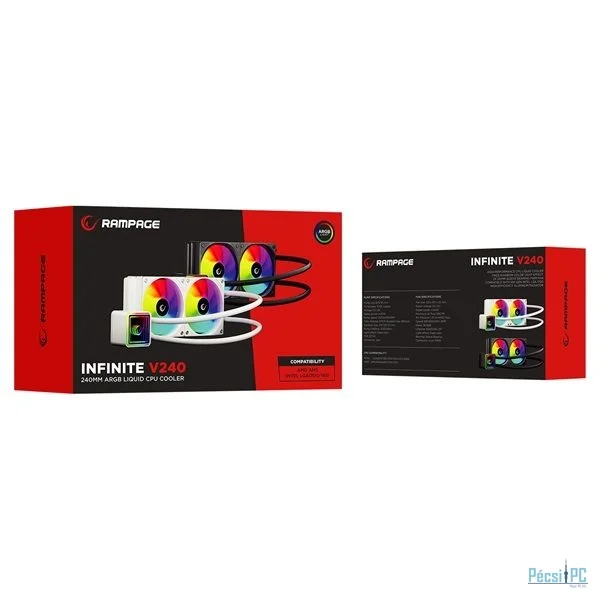 Rampage Infinite V240 ARGB Black