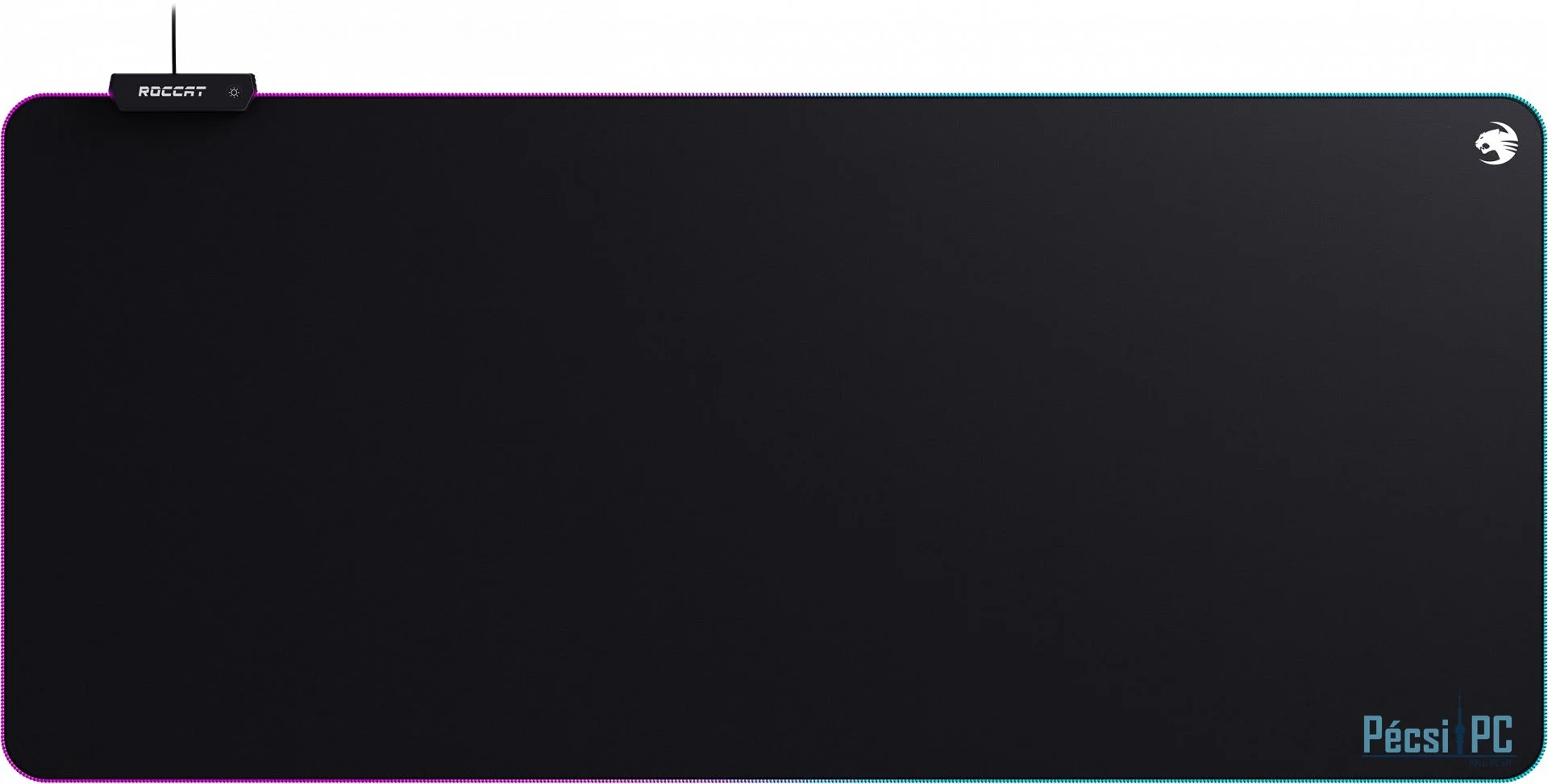 Roccat Sense AIMO XXL Egérpad Black