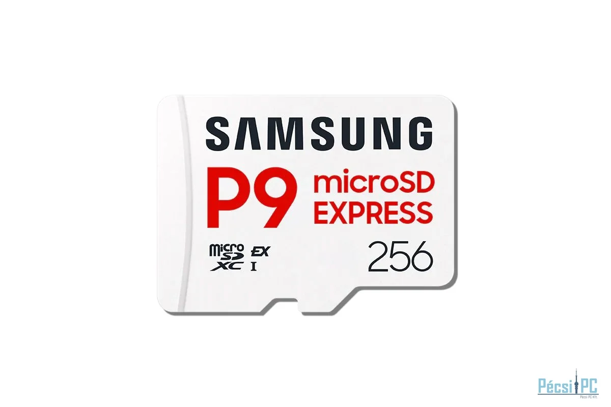 Samsung 256GB microSDXC P9 Express Class 10 U3 V30 A1 adapter nélkül
