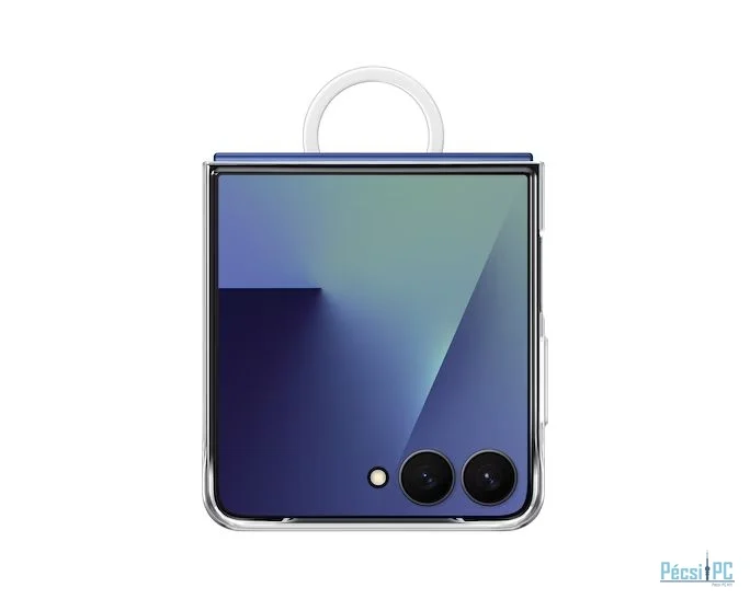Samsung Galaxy Z Flip7 Ring Case Transparent