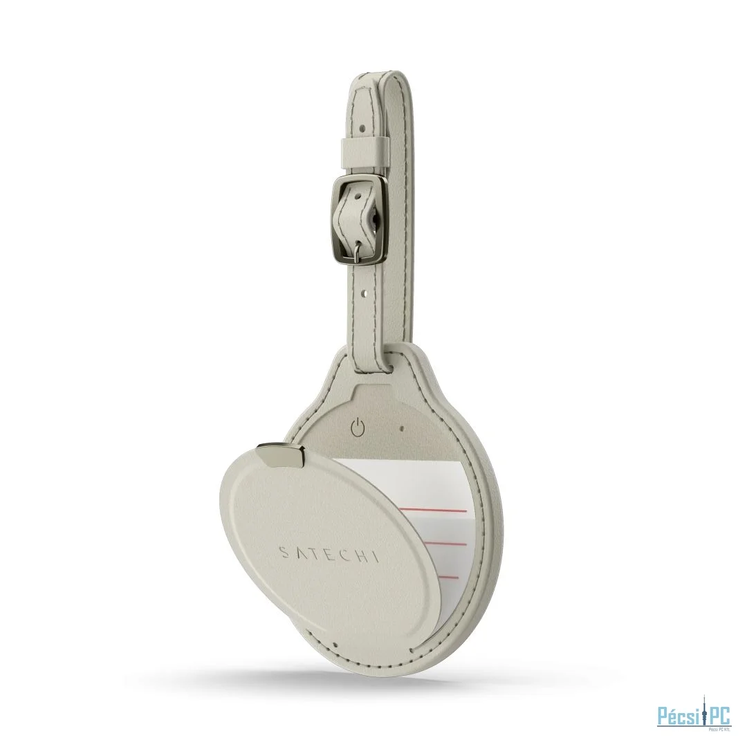 Satechi Vegan-Leather FindAll Luggage Tag Sand