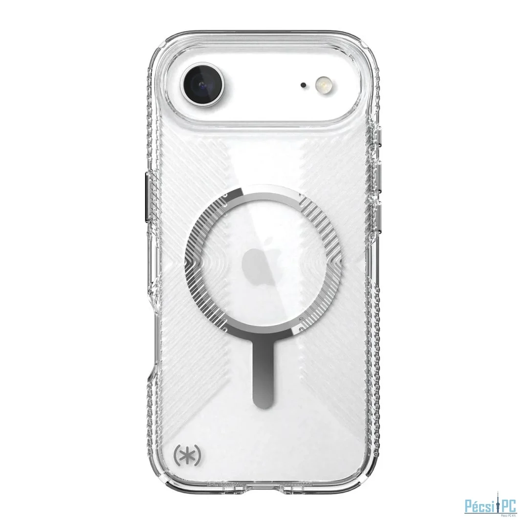 Speck Presidio Perfect Clear Grip MagSafe iPhone Air Case Clear/Silver