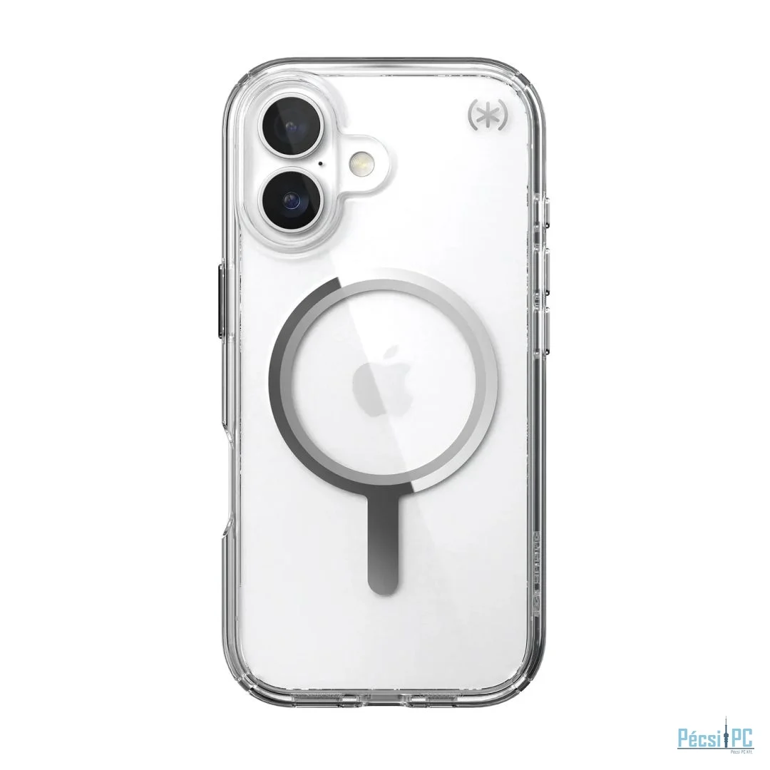 Speck Presidio Perfect Clear MagSafe iPhone 17 Case Clear/Silver