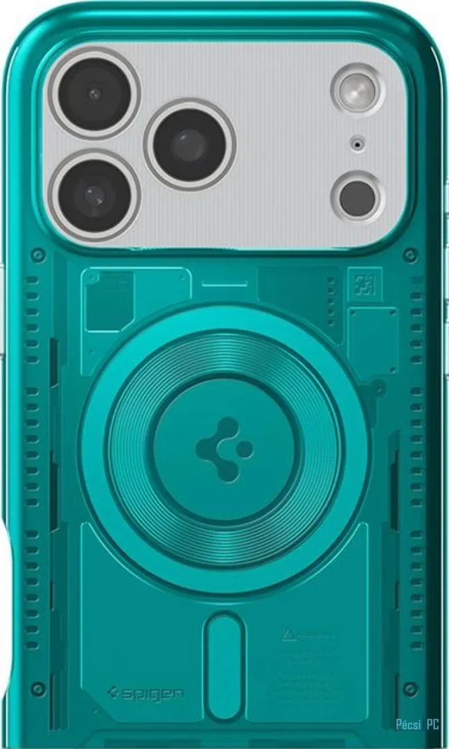 Spigen Classic C1 MagSafe case for iPhone 17 Pro Bondi Blue